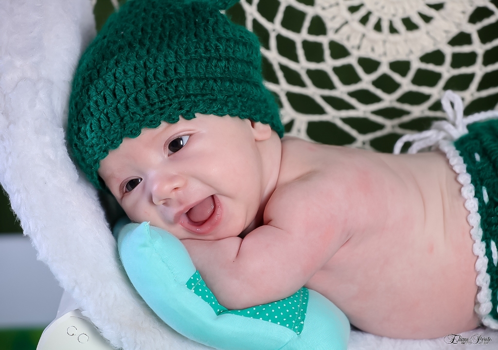 Miguel 2 meses, sapinho