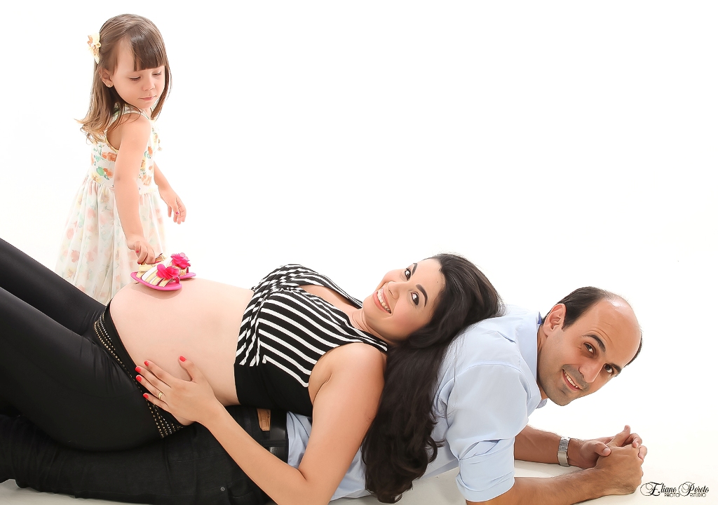 Gestante, Fotografia de Gestante, Gestação, Família, Barra Bonita, Fotografia de Estúdio