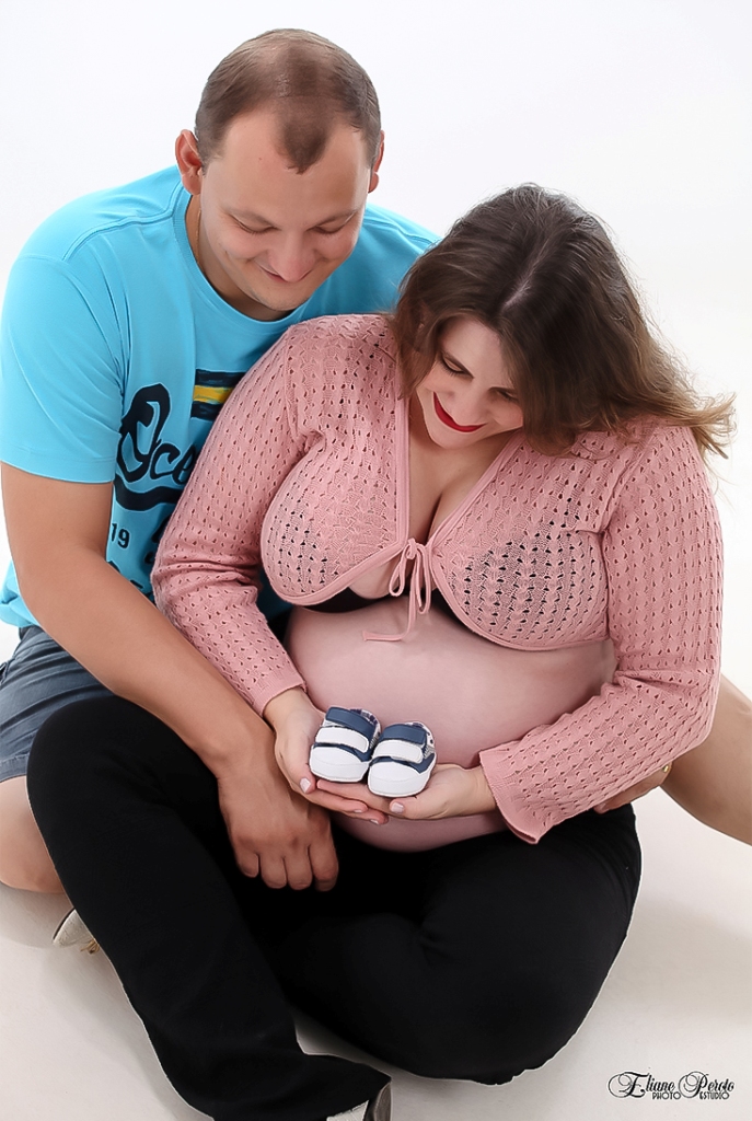Gestante, Fotografia de Gestante, Gestação, Família, Barra Bonita, Fotografia de Estúdio