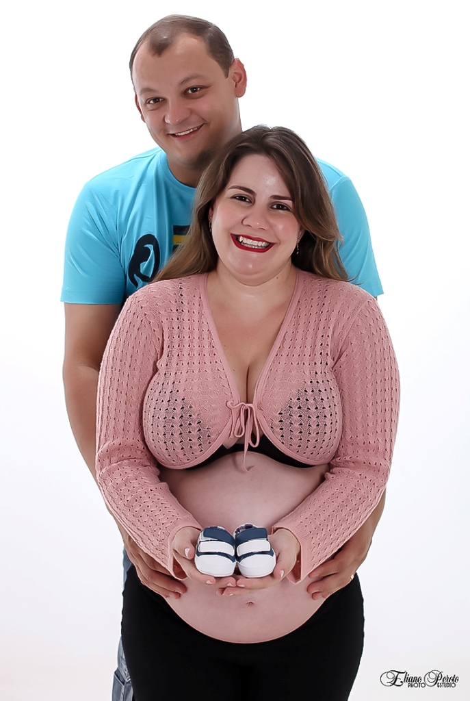 Gestante, Fotografia de Gestante, Gestação, Família, Barra Bonita, Fotografia de Estúdio