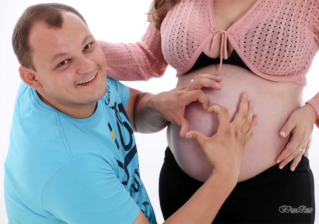 Gestante, Fotografia de Gestante, Gestação, Família, Barra Bonita, Fotografia de Estúdio