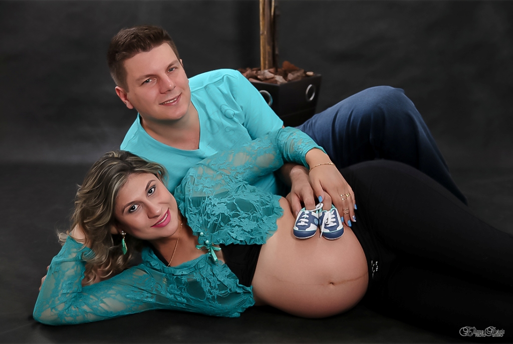 Gestante, Fotografia de Gestante, Gestação, Família, Barra Bonita, Fotografia de Estúdio, Mãe de Menino