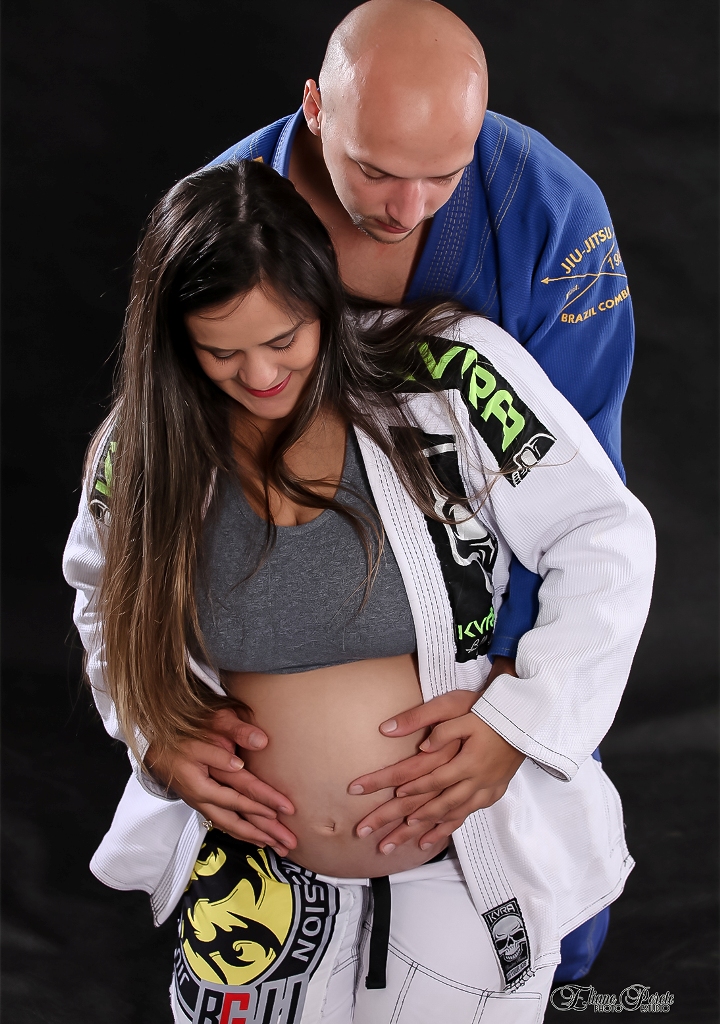 Gestante, Fotografia de Gestante, Gestação, Família, Barra Bonita, Fotografia de Estúdio, Mãe de Menino, Jiu-Jitsu