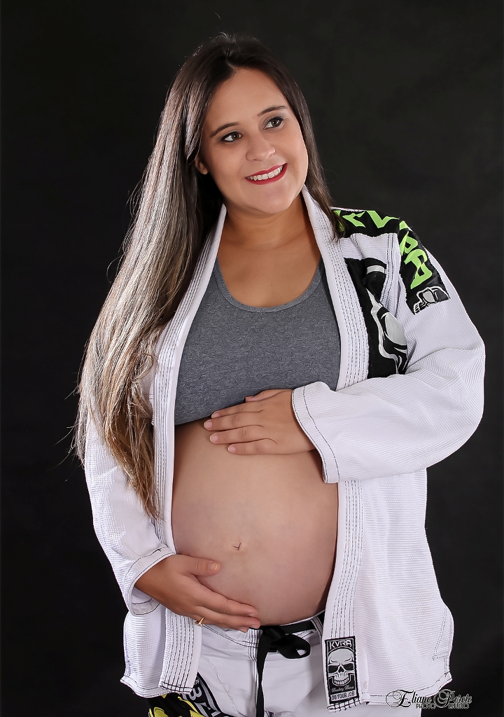 Gestante, Fotografia de Gestante, Gestação, Família, Barra Bonita, Fotografia de Estúdio, Mãe de Menino, Jiu-Jitsu