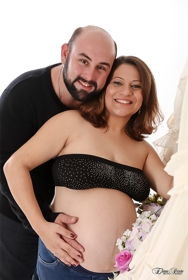 Gestante, Fotografia de Gestante, Gestação, Família, Barra Bonita, Fotografia de Estúdio, Mãe de Menina