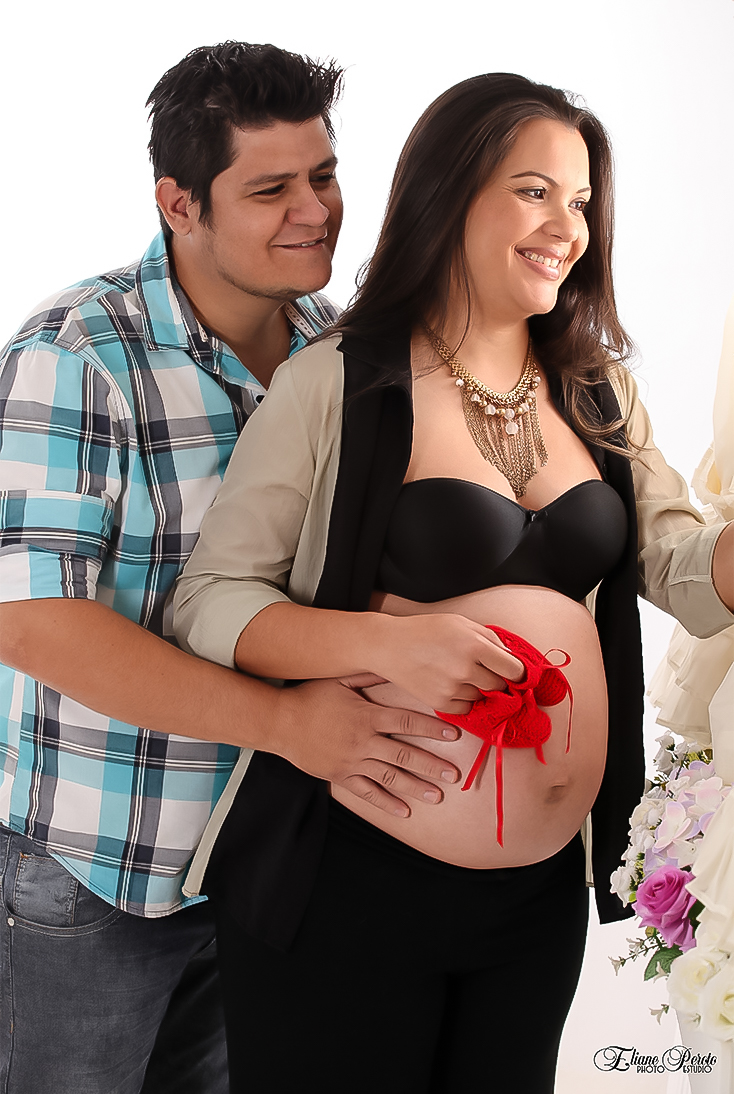 Gestante, Fotografia de Gestante, Gestação, Família, Barra Bonita, Fotografia de Estúdio, Mãe de Menina