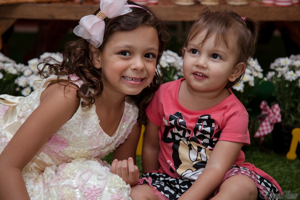 Festa de aniversário Helena 6 anos, sua prima