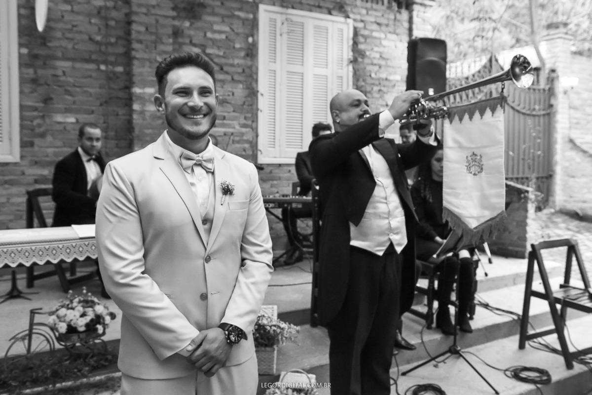 Expectativa do noivo