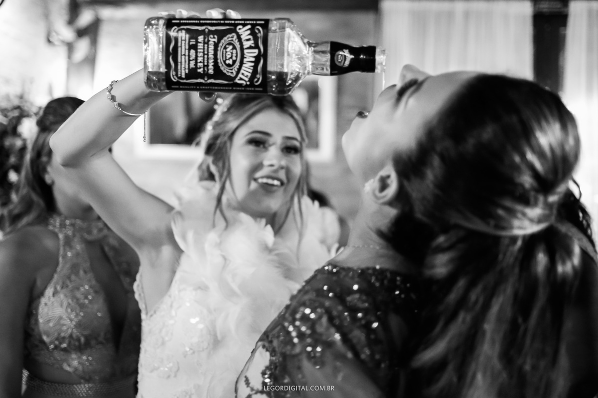 bebidas no casamento 
