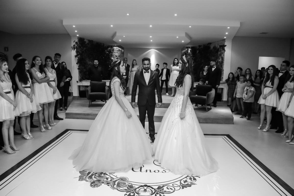 Dança do pai da debutante