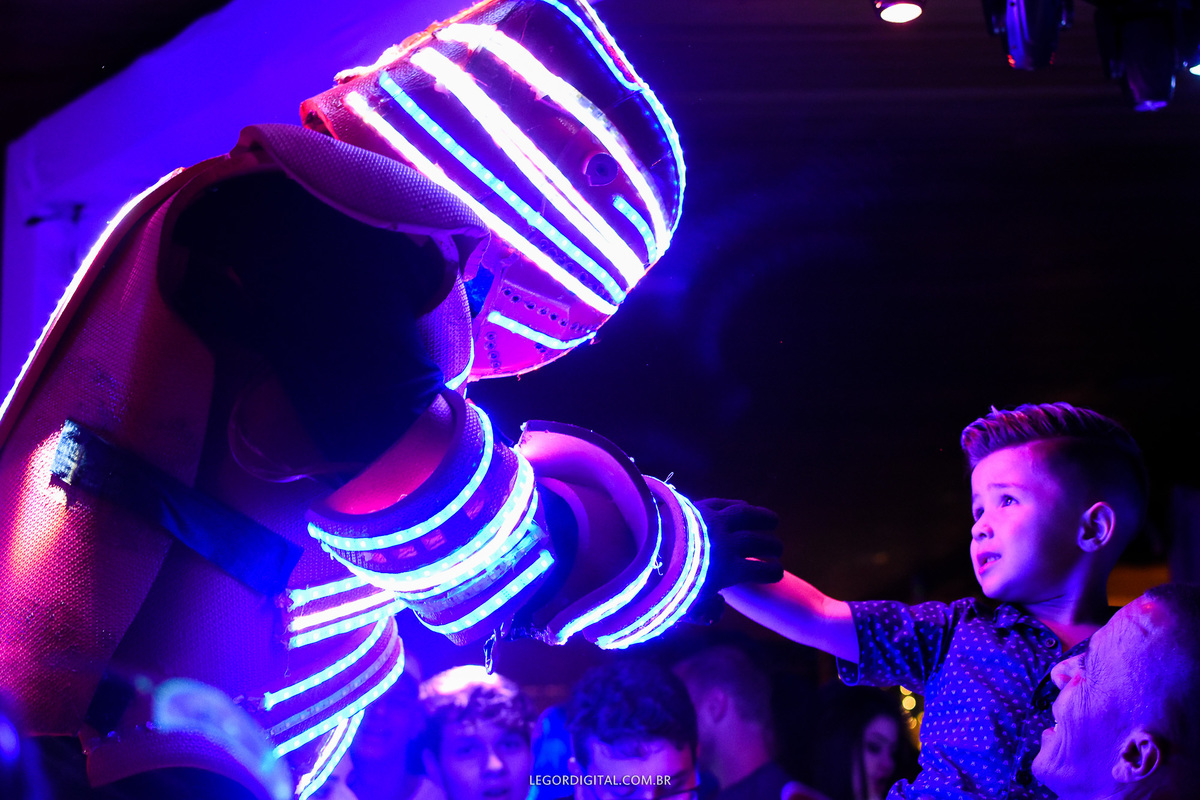 Robô de Led