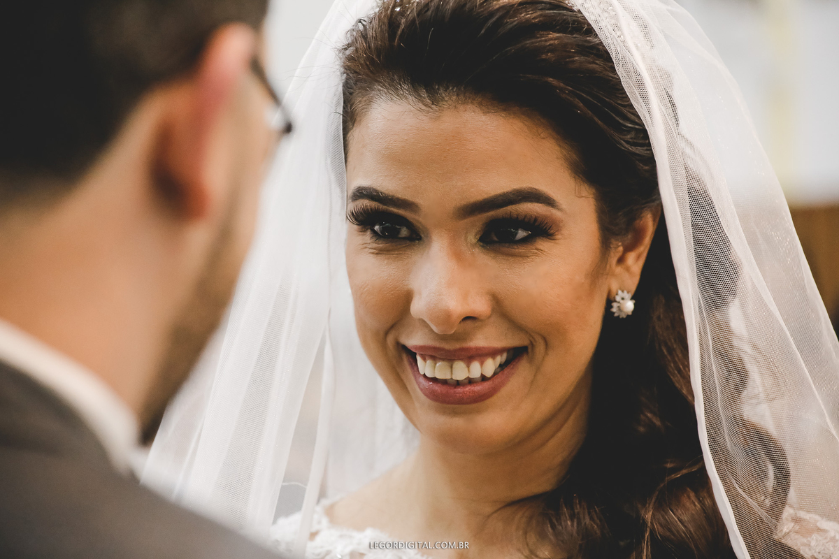 Olhar da noiva 