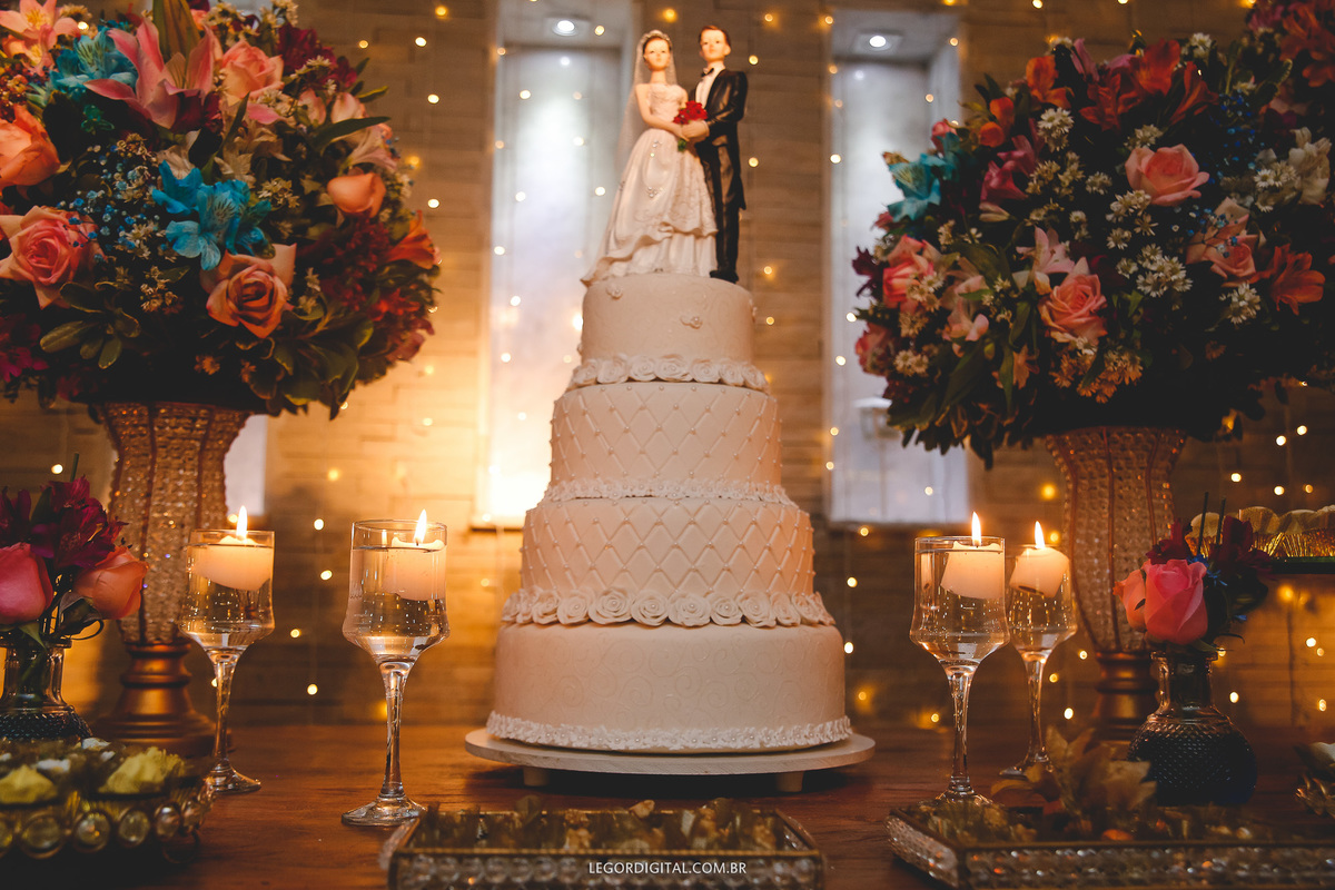 Bolo de casamento 