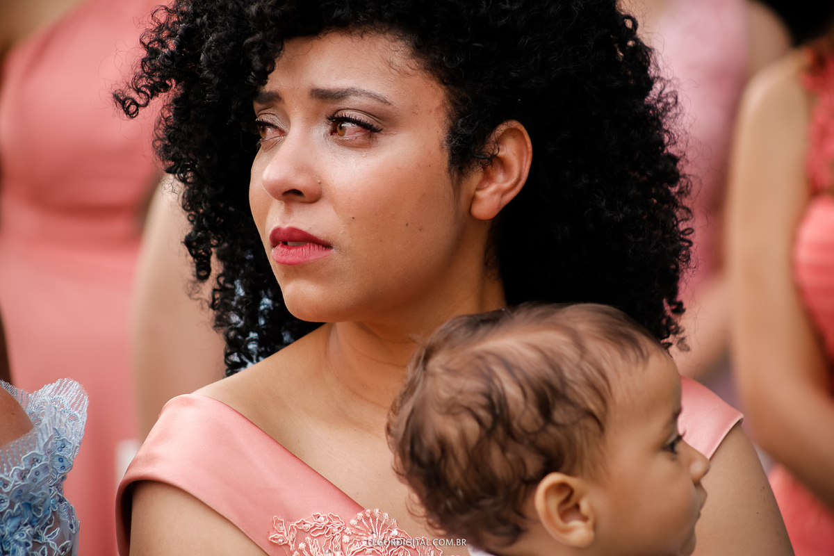 Emoção de madrinhas