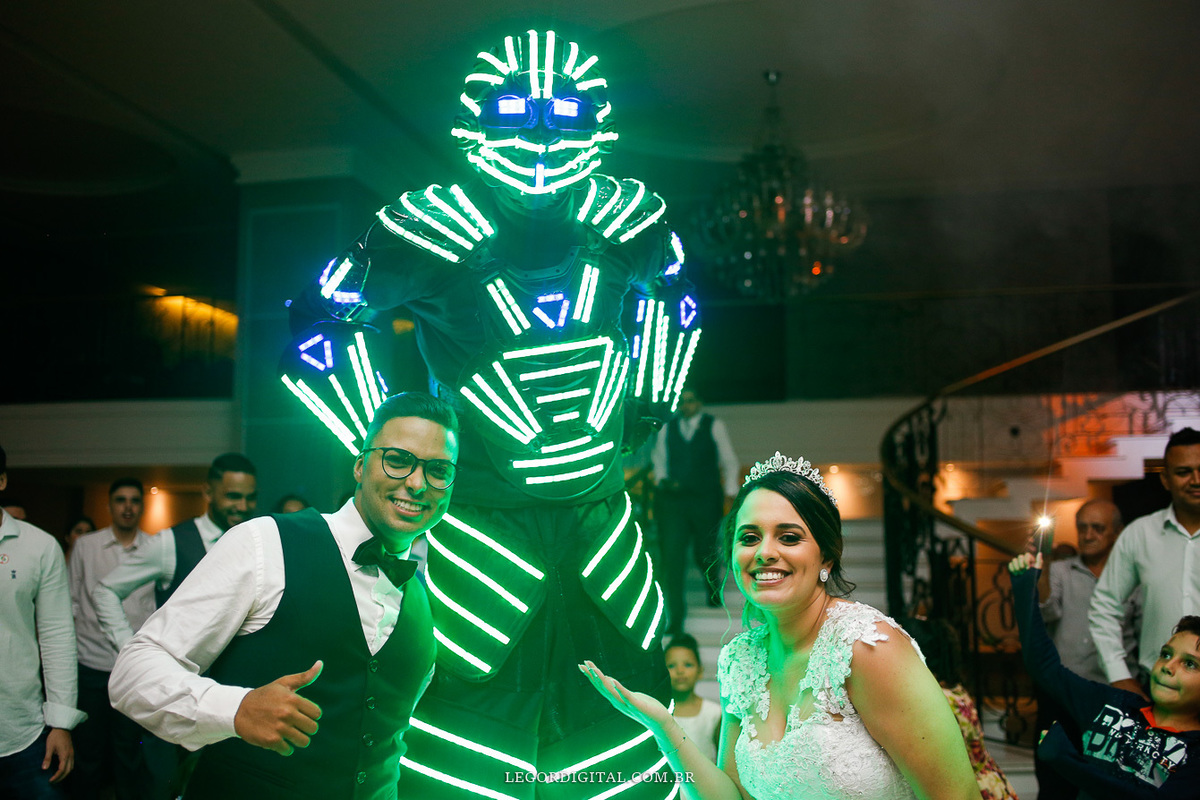 Robô de Led