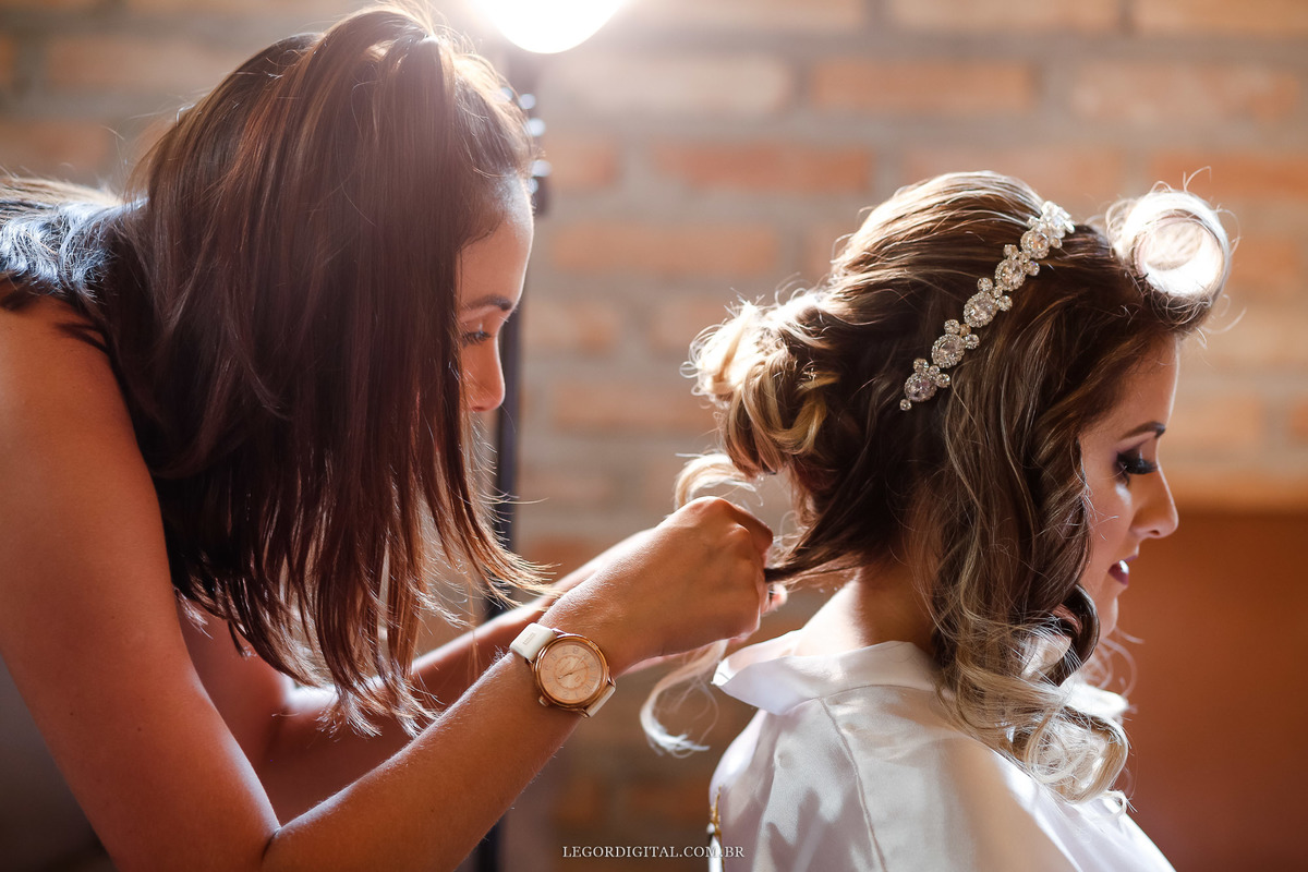 Penteado de Noivas