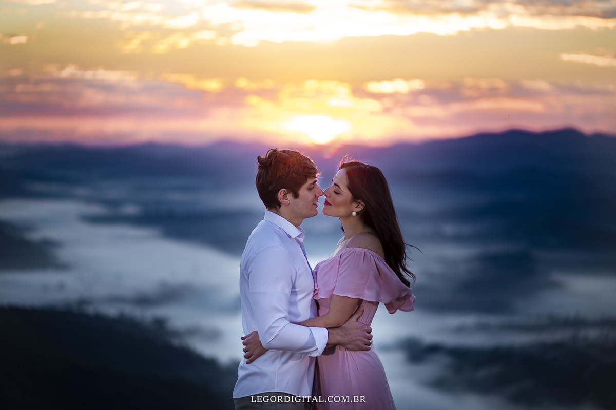 Ensaio fotografico no por do Sol