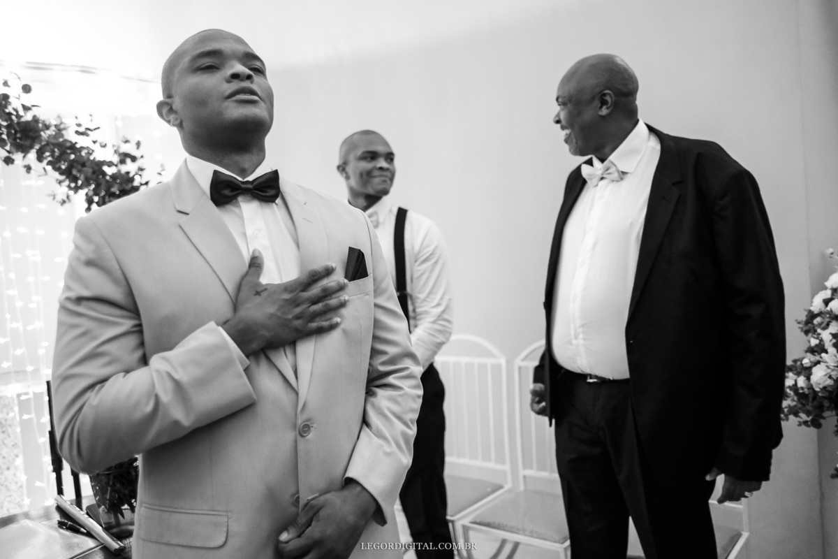 Casamento emocionante