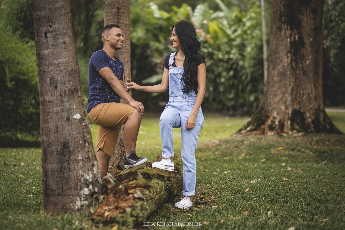 Ensaio no Jardim Botânico