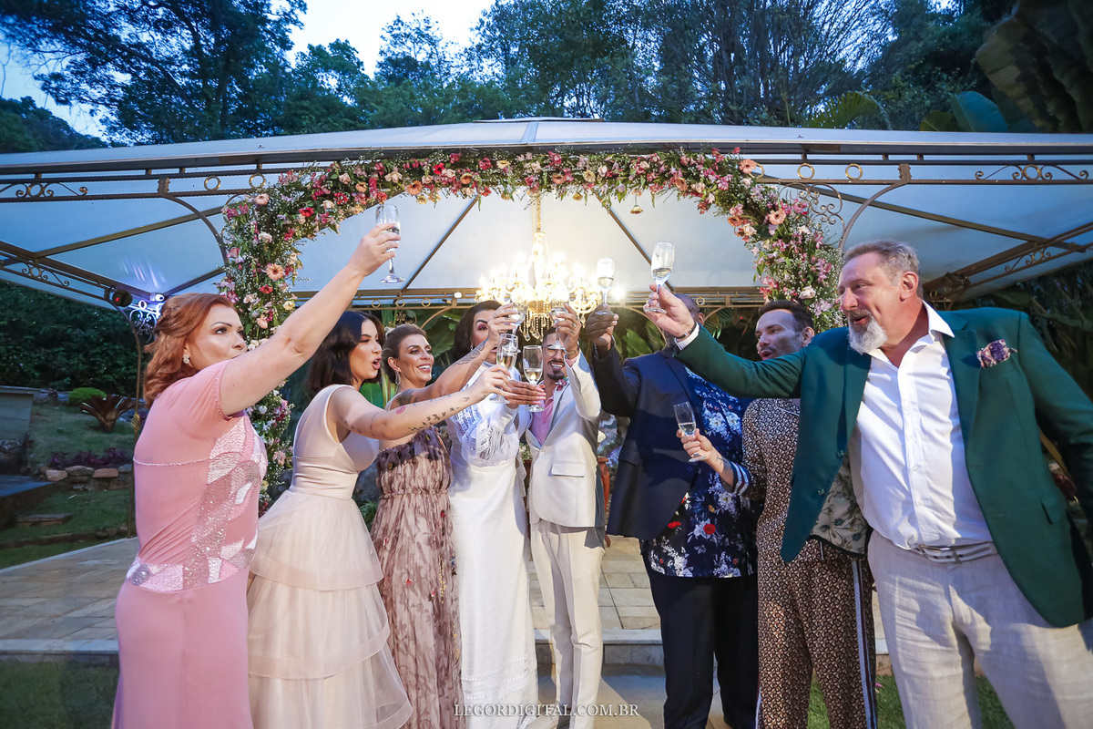 Celebração de casamento