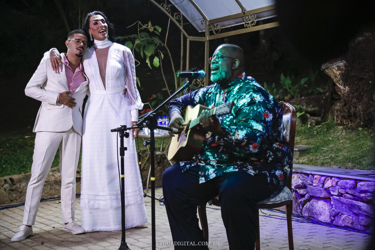 Péricles casamento Pepita