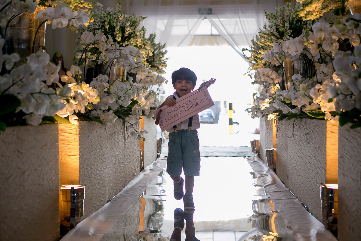 Casamento realizado no Espaço Boa Nova, em São José dos Campos - SP.