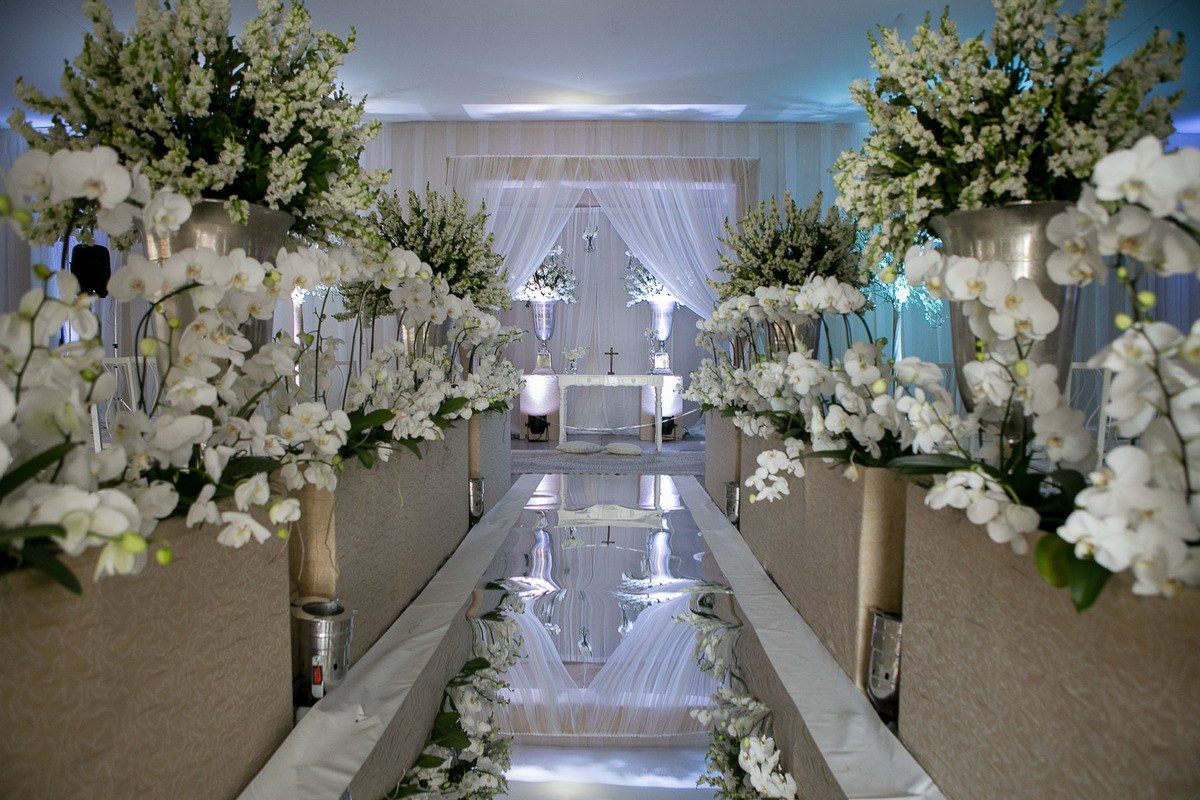 Casamento realizado no Espaço Boa Nova, em São José dos Campos - SP.