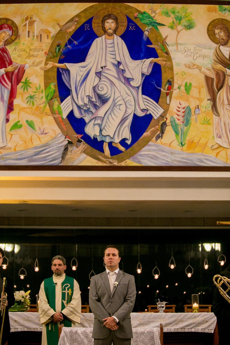 Casamento na Univap, animado pelo cantor Frejat.