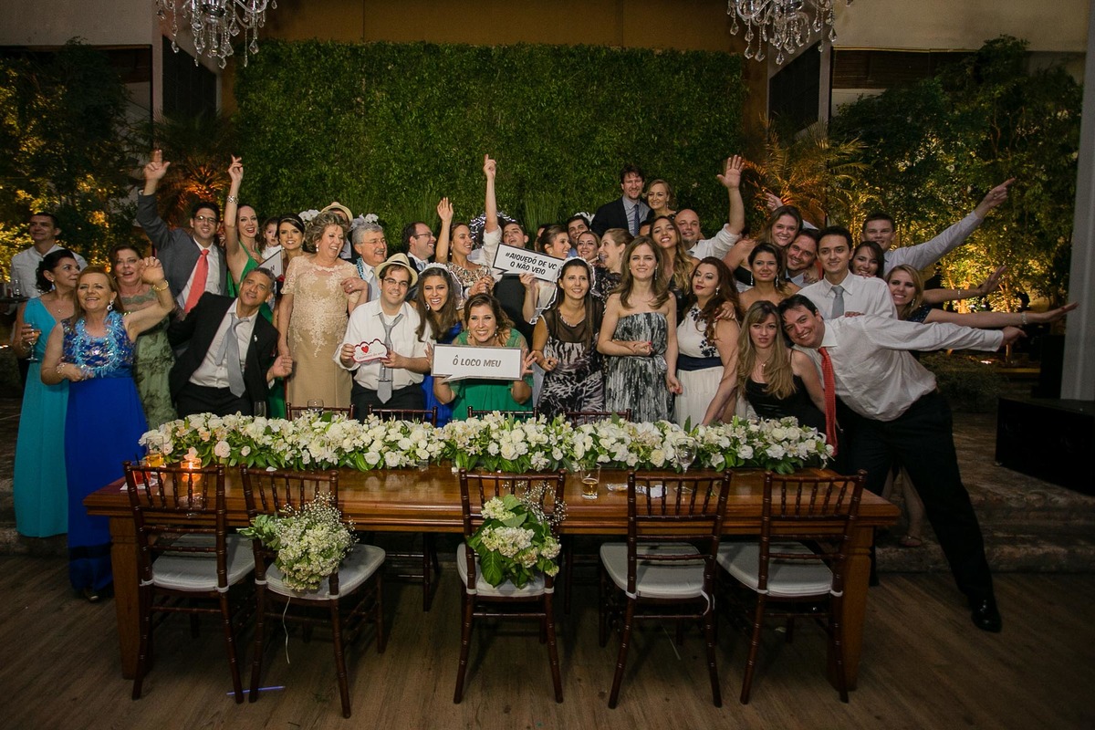 Cerimonia de casamento realizada no espaço Trivento, na cidade de São Paulo.