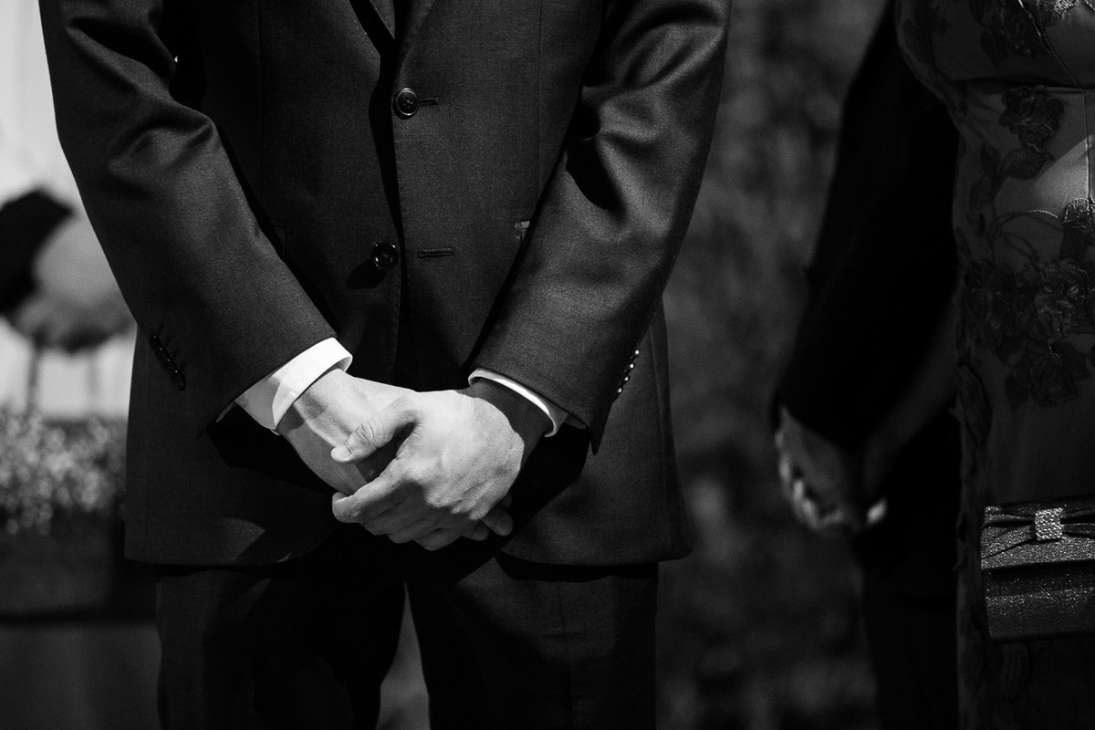 Cerimonia de casamento realizada no espaço Trivento, na cidade de São Paulo.