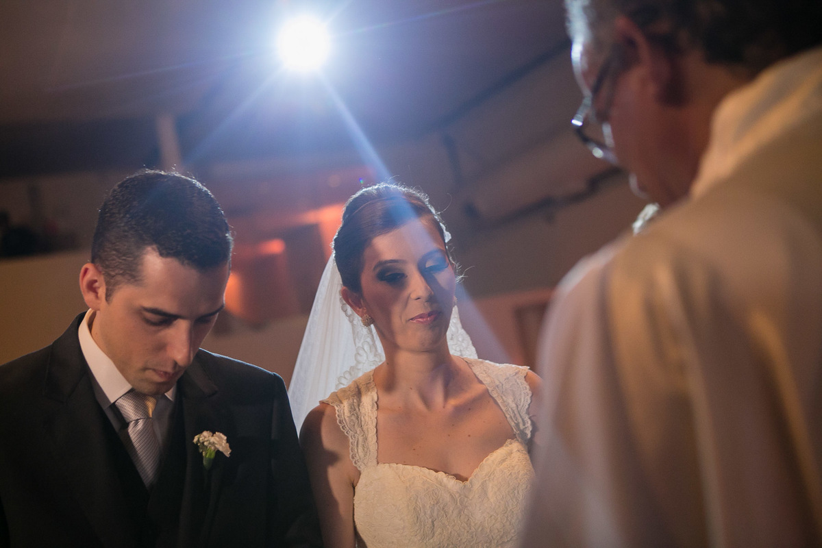 Cerimonia de casamento realizada no espaço Trivento, na cidade de São Paulo.