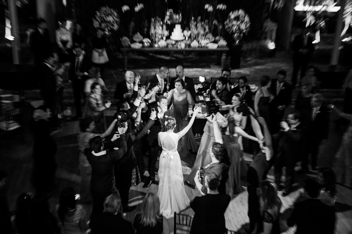 Cerimonia de casamento realizada no espaço Trivento, na cidade de São Paulo.