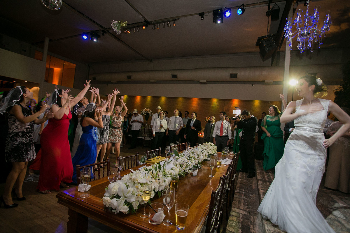 Cerimonia de casamento realizada no espaço Trivento, na cidade de São Paulo.