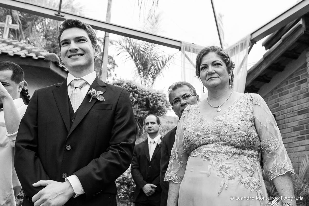 Casamento no campo, realizado na chacara Nossa Senhora Aparecida, na cidade de Paraibuna.