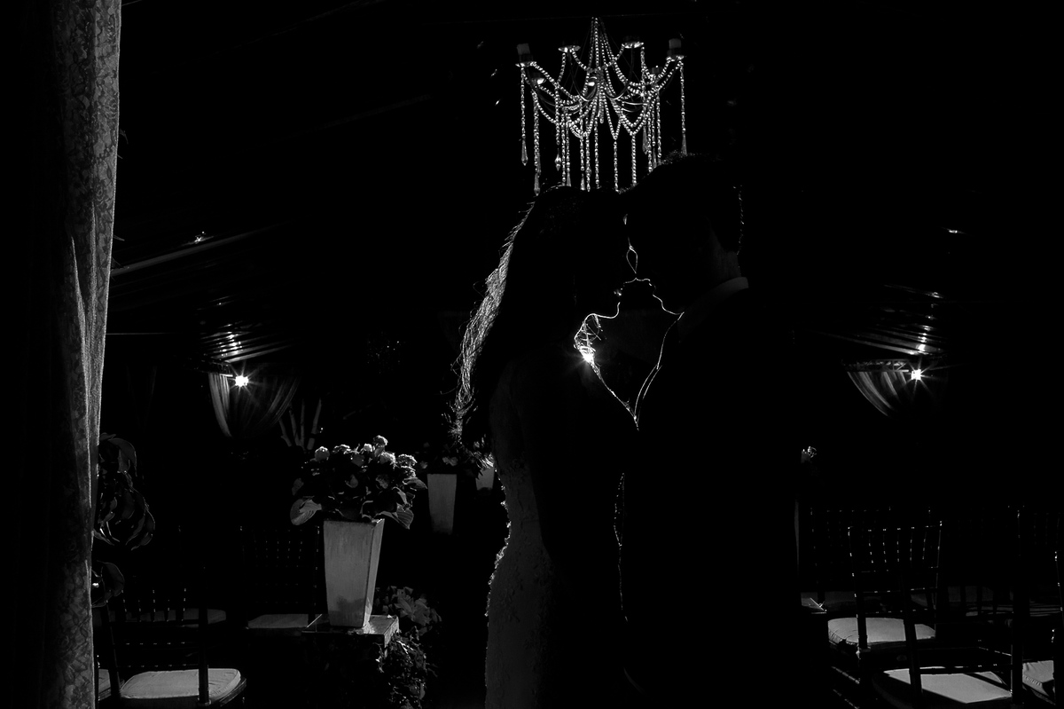 Cerimonia de casamento no Interative Hall.