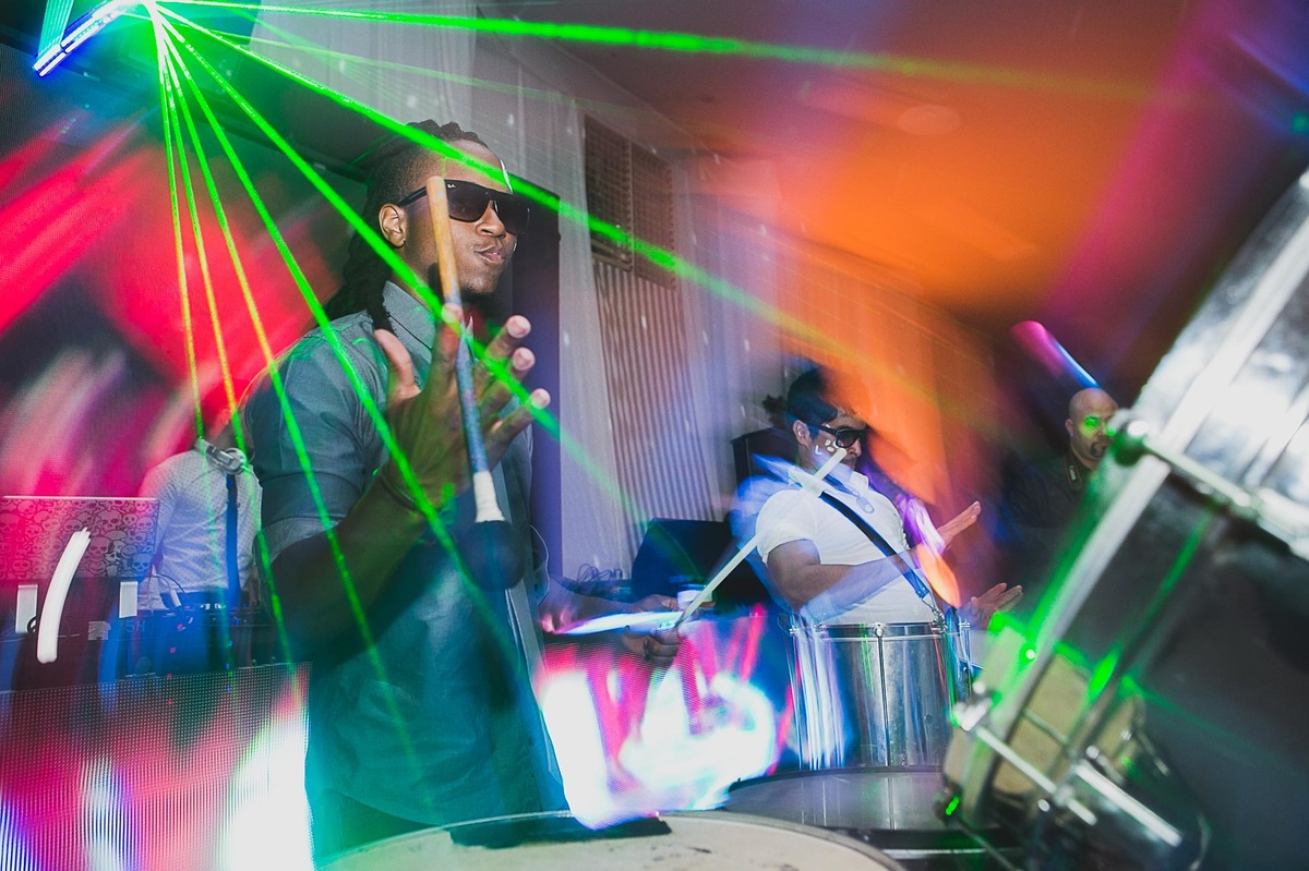 Festa de casamento no Interative Hall.