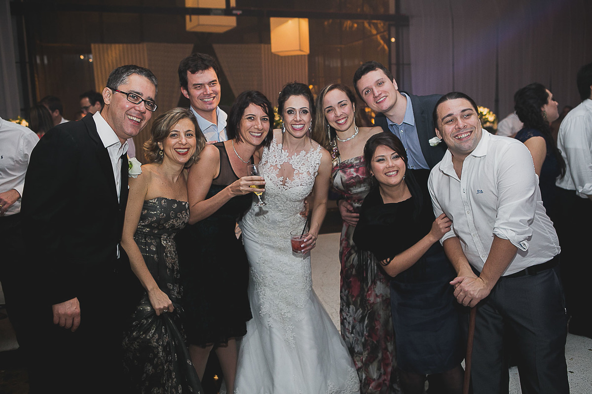 Festa de casamento no Interative Hall.