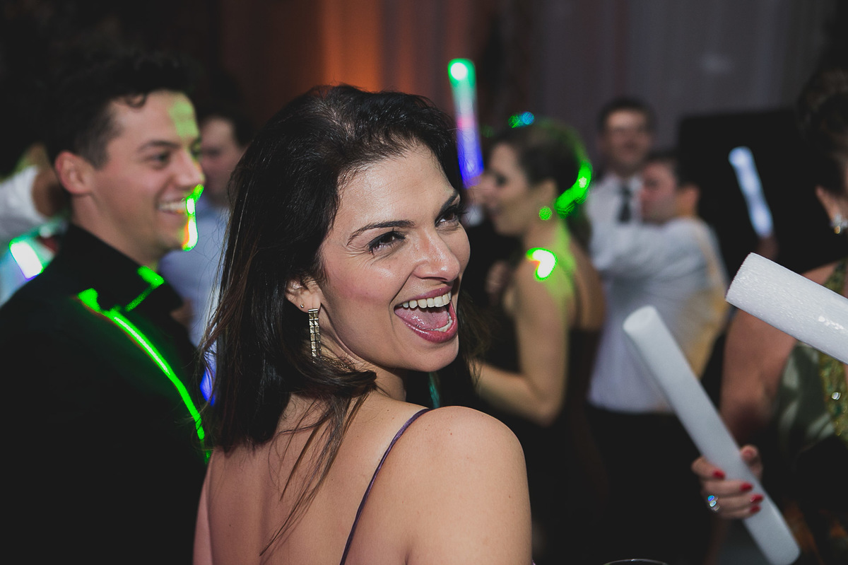 Festa de casamento no Interative Hall.