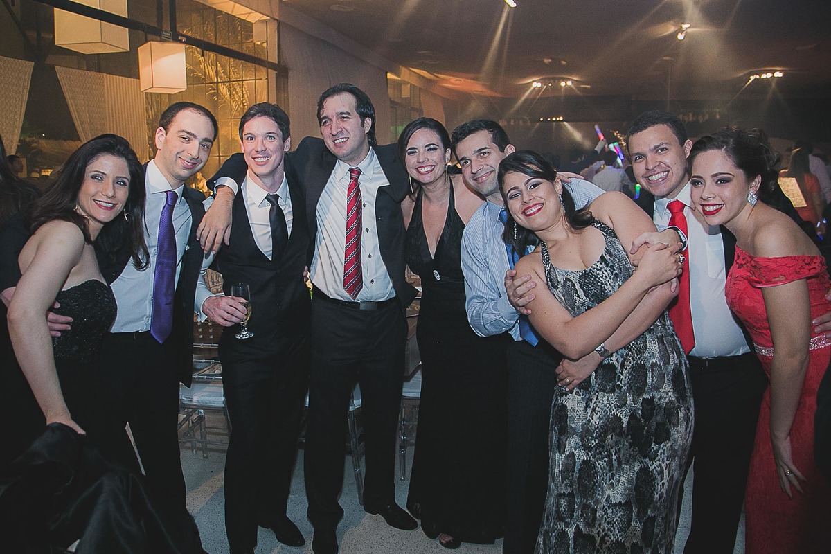 Festa de casamento no Interative Hall.