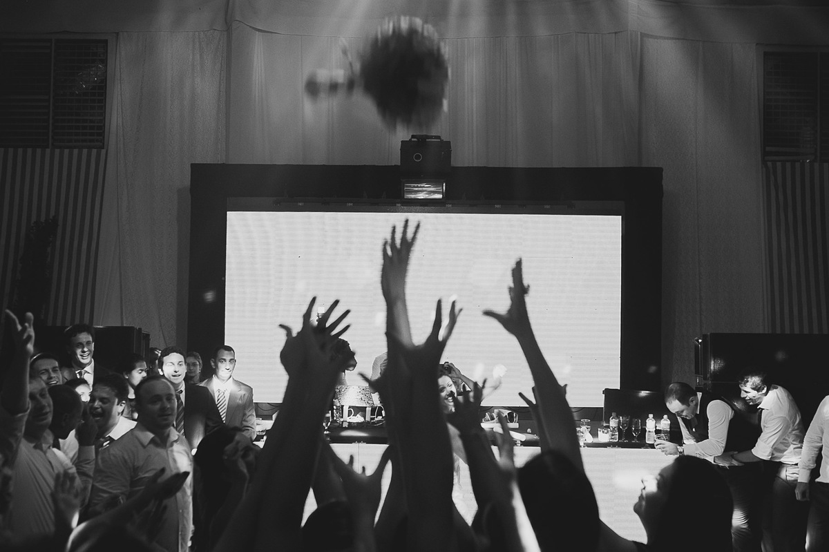 Festa de casamento no Interative Hall.