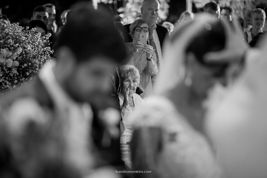 avó da noiva na cerimonia