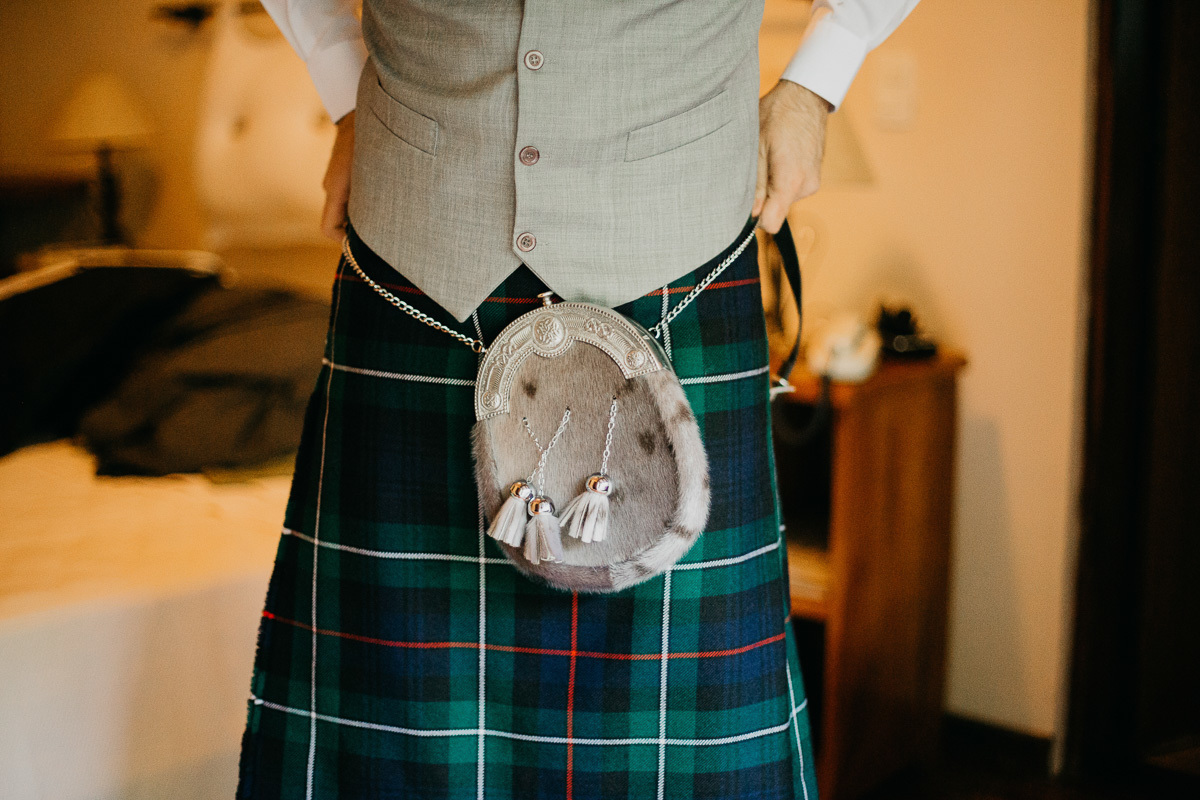 Elopement Wedding - Noivo de kilt