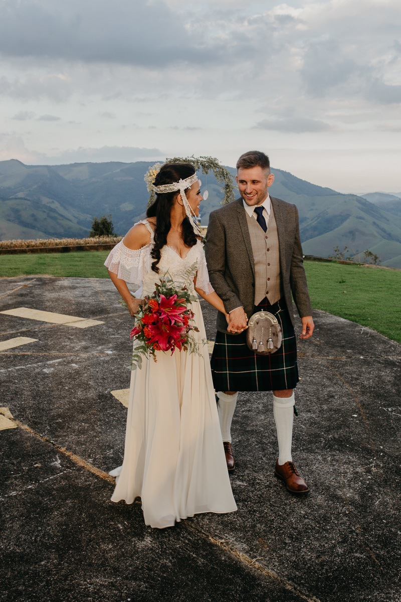 Elopement Wedding - Noivo de kilt