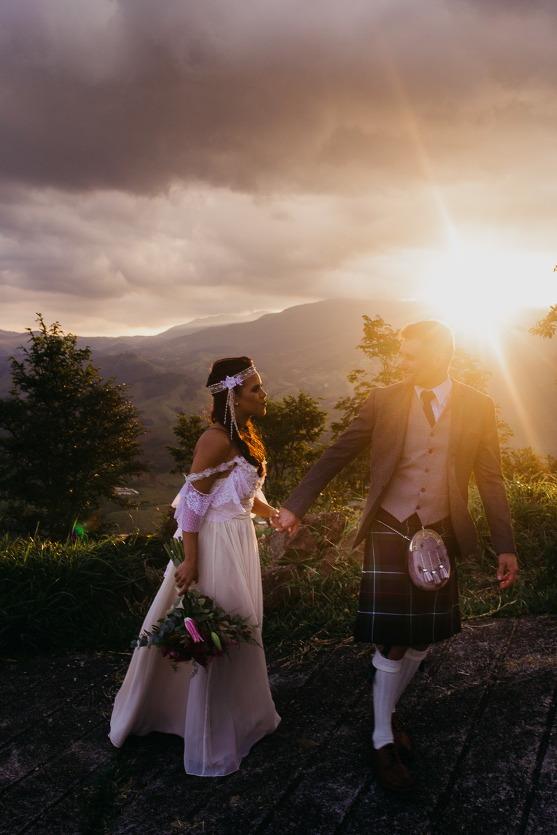 Elopement Wedding - Noivo de kilt