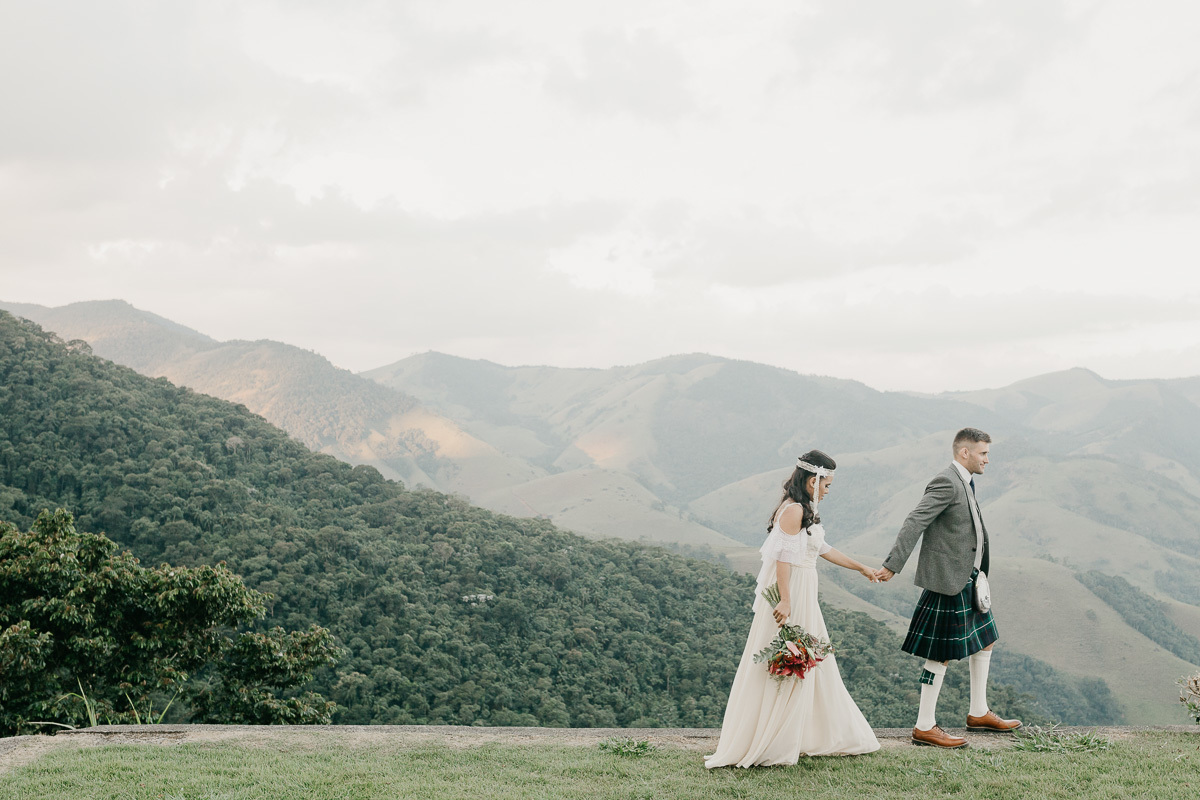Elopement Wedding - Noivo de kilt