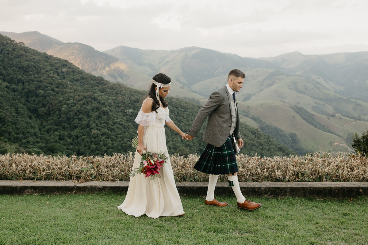 Elopement Wedding - Noivo de kilt