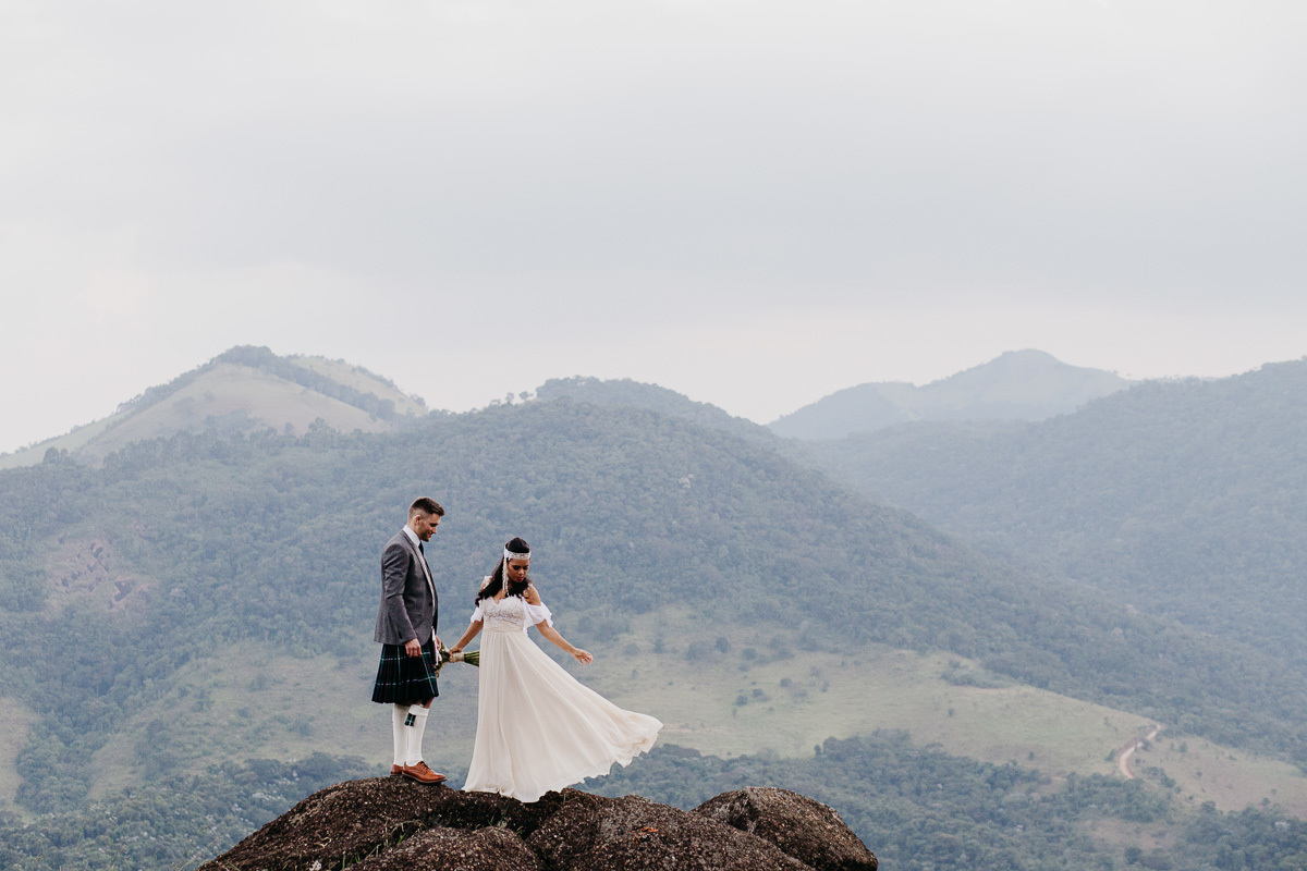 Elopement Wedding - Noivo de kilt