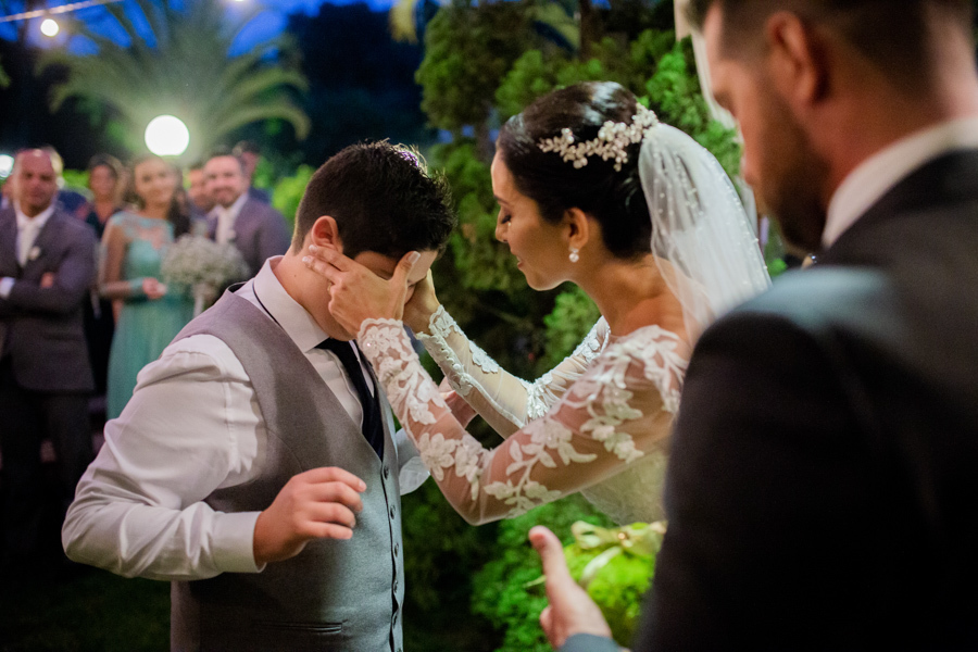 casamento emocionante