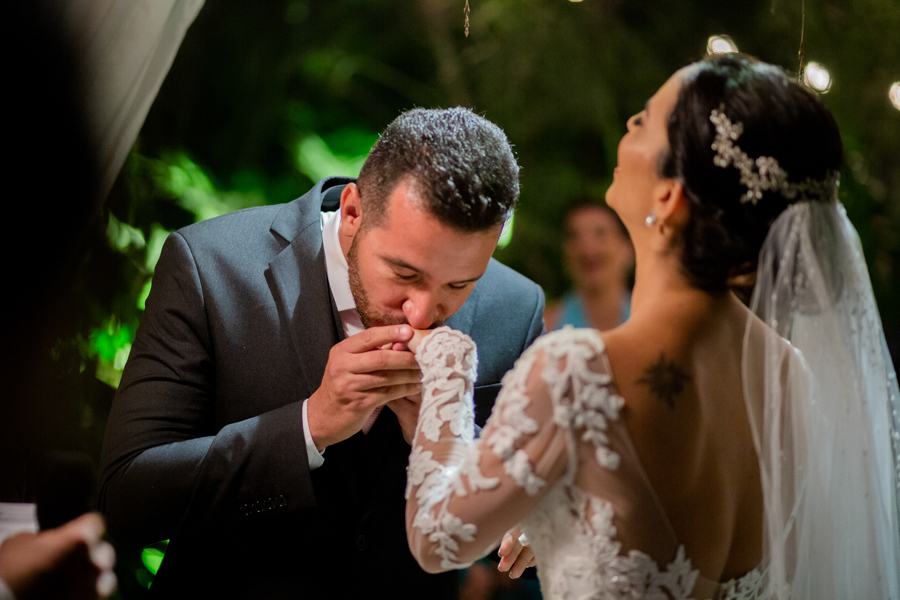 casamento emocionante