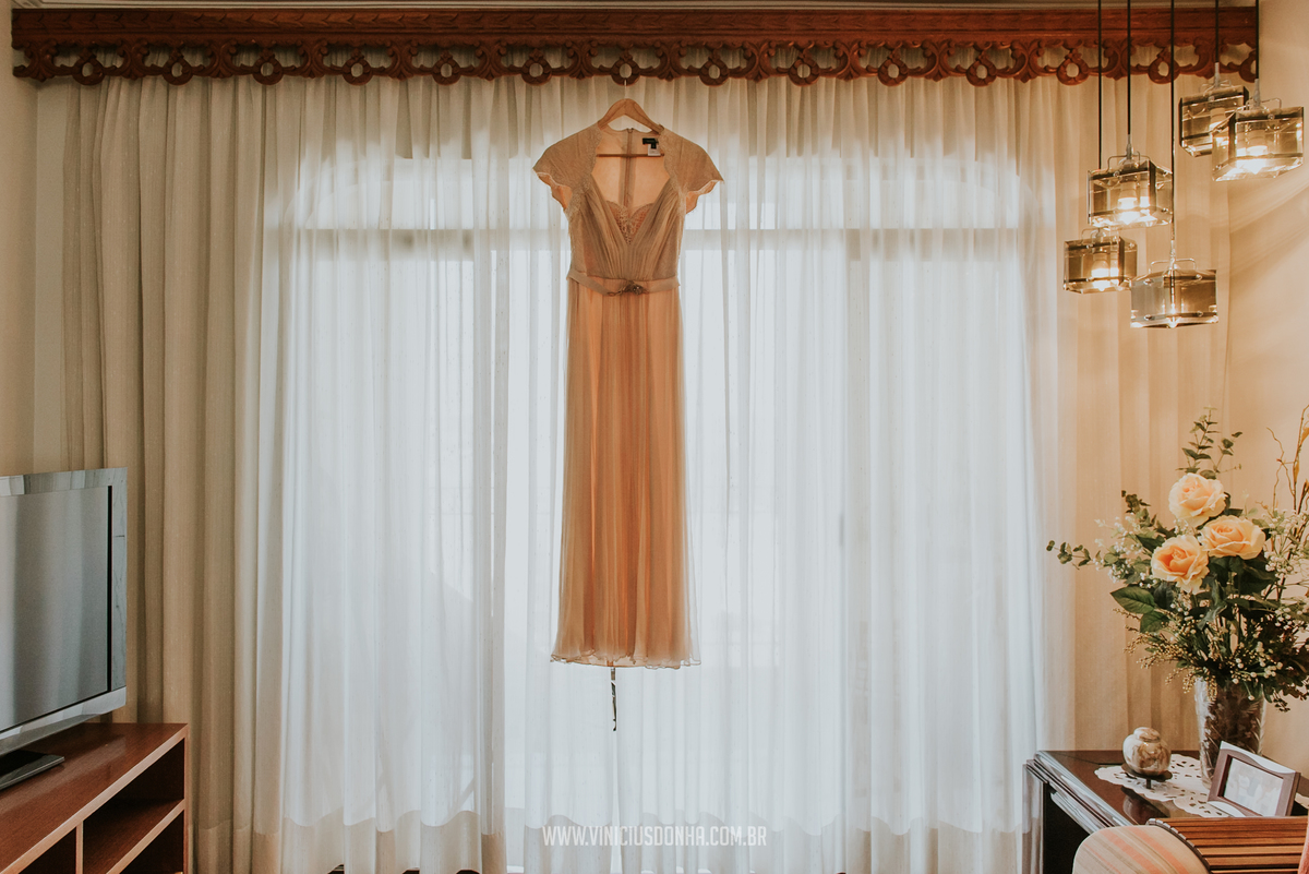 Vestido de noiva para casamento no Restaurante Cantaloup